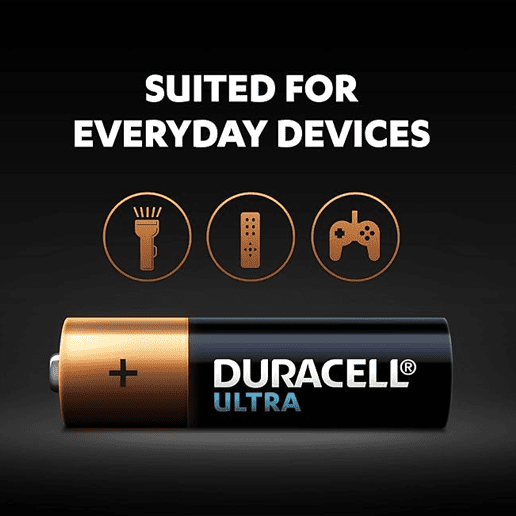 Duracell Ultra Alkaline AA Battery, 6 pcs - Image 3