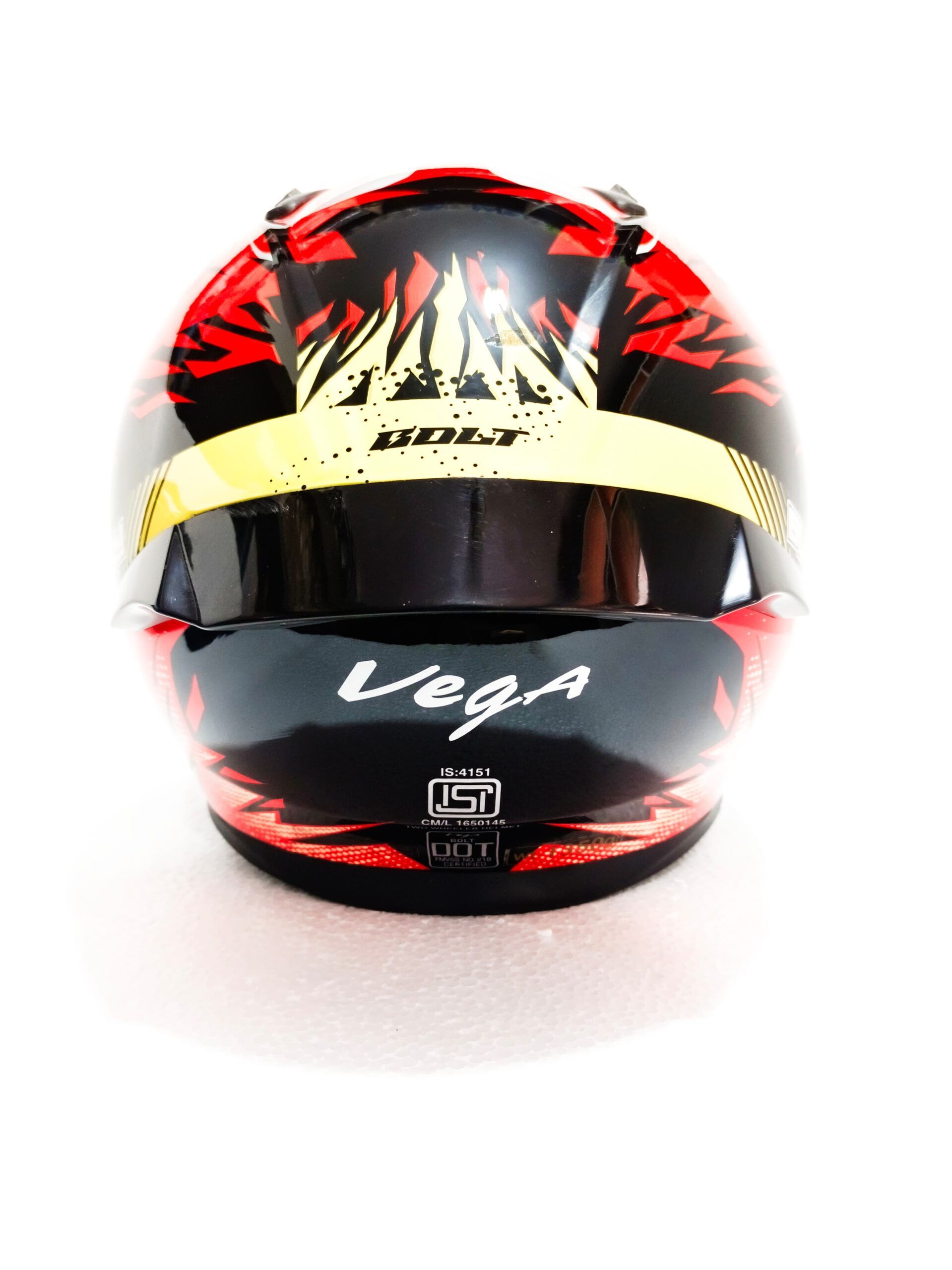 Vega Helmet- Red - Image 3