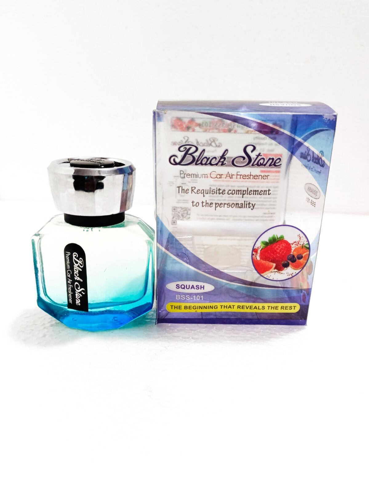 Black Stone Premium Car Air Freshener