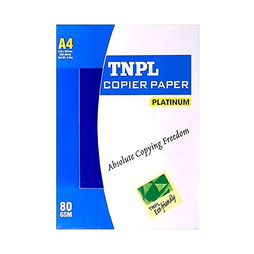 Green Way TNPL Copier Paper A4, 500 Sheets, 80 GSM,