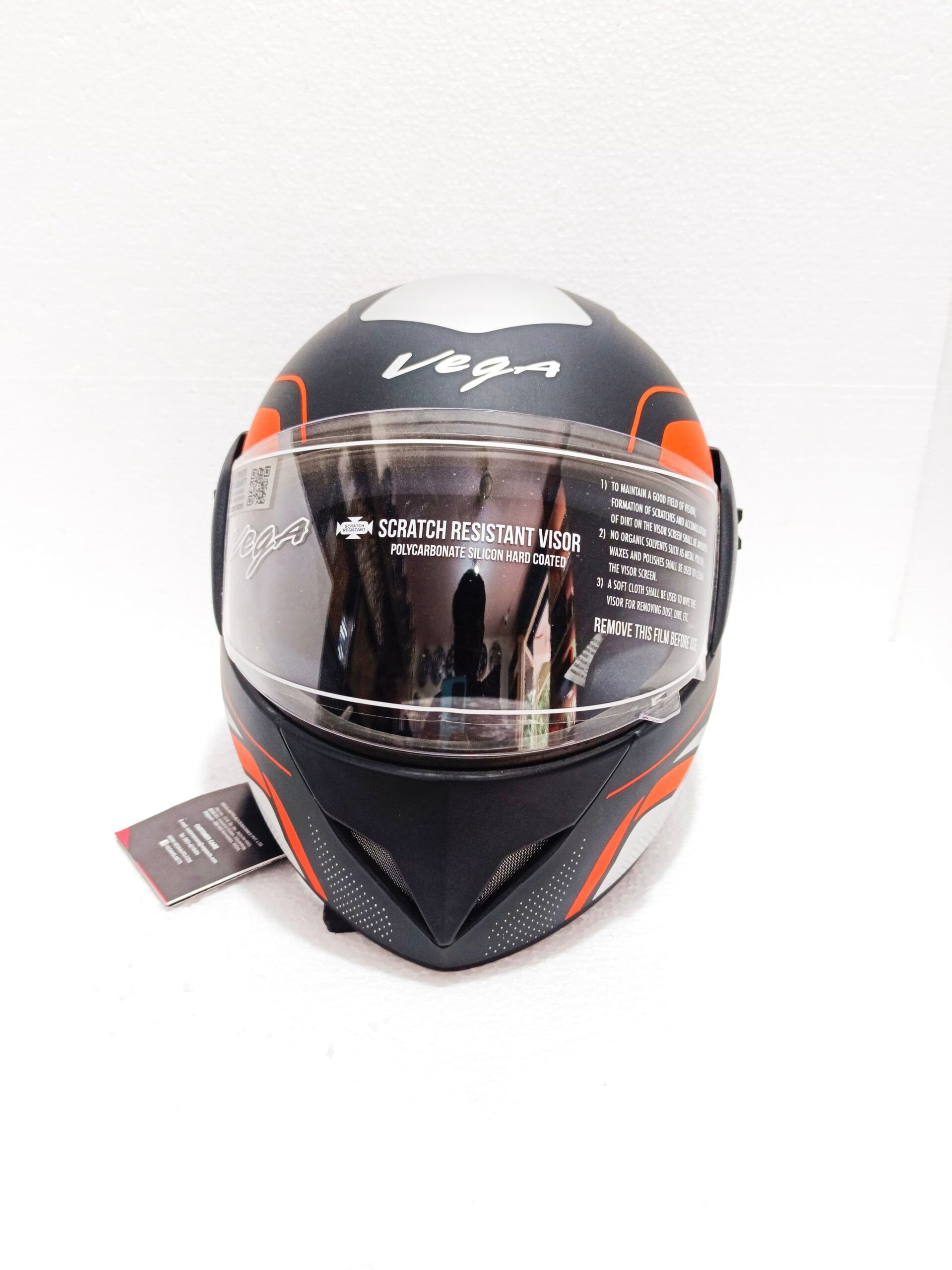 Vega Helmet- Black & Red