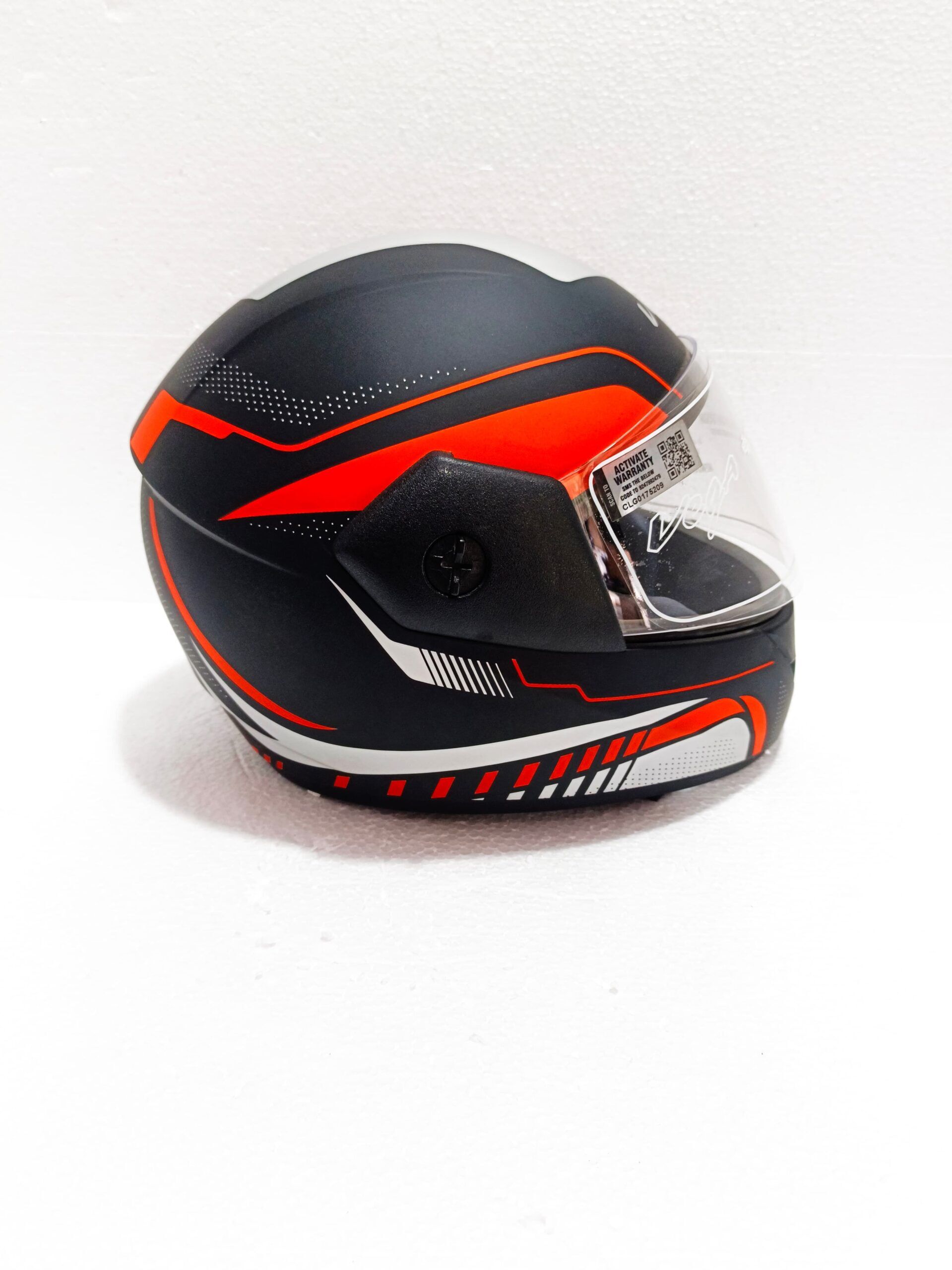 Vega Helmet- Black & Red - Image 4