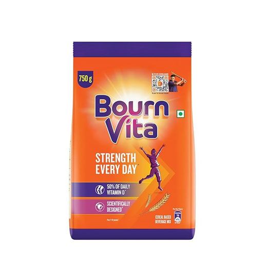 Cadbury Bournvita Chocolate Nutrition Drink, 750 g Pouch